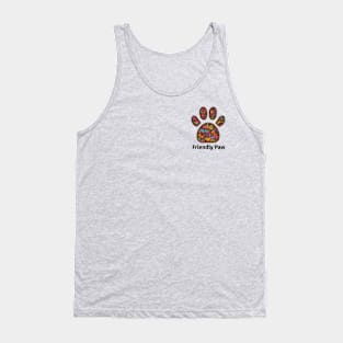 Love Beyond Shapes: "Geometric Paw Tank Top